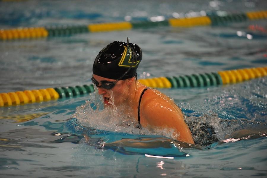 ‘Phins swimming fall in dual meet over the weekend 