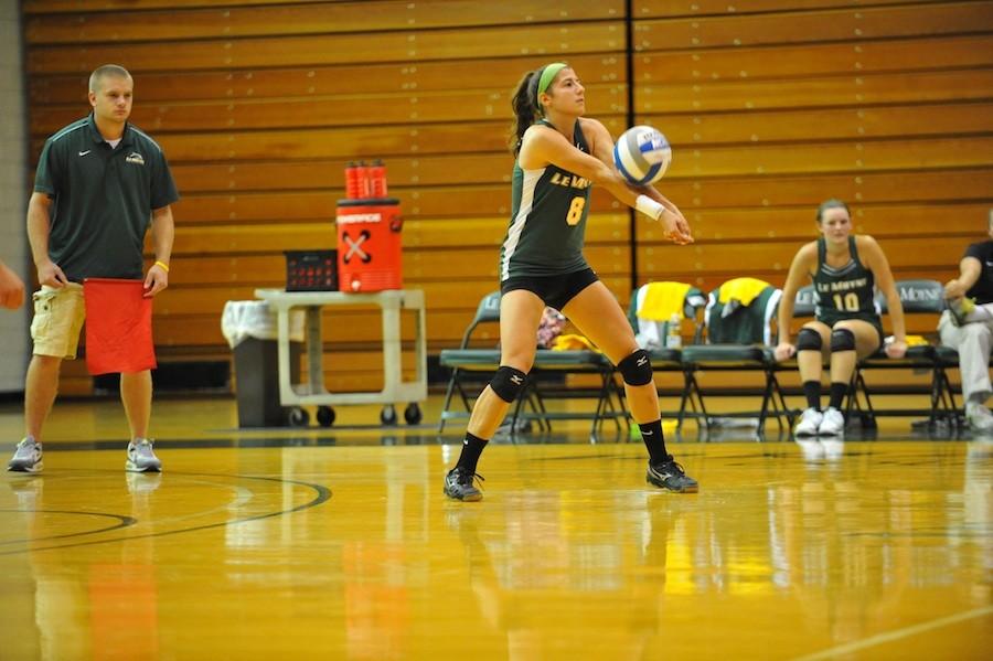 Volleyball is victorious in home opener