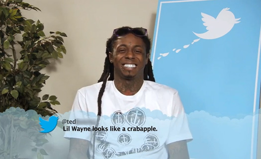 NOT NEWSWORTHY NEWS:  Lil’ Wayne finally learns what a “crabapple” is….