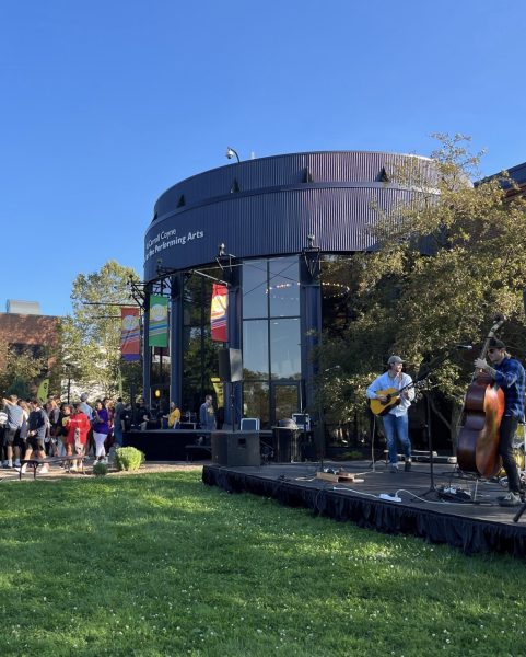 The PAC at during the Fall Arts & Engagement Festival on Aug. 31, via @vpaatlemoyne on Instagram.