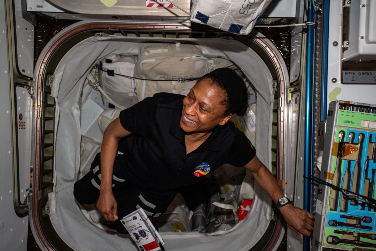 NASA Astronaut Jeanette Epps in action