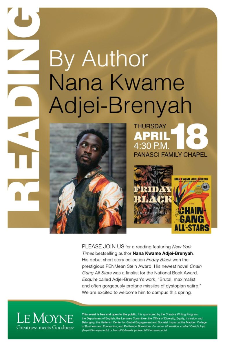 Nana Kwame Adjei-Brenyah’s visit at Le Moyne